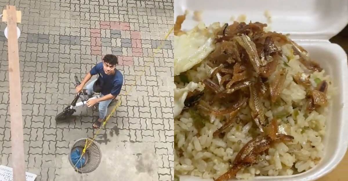 Lelaki Berniaga Tepi Tingkap