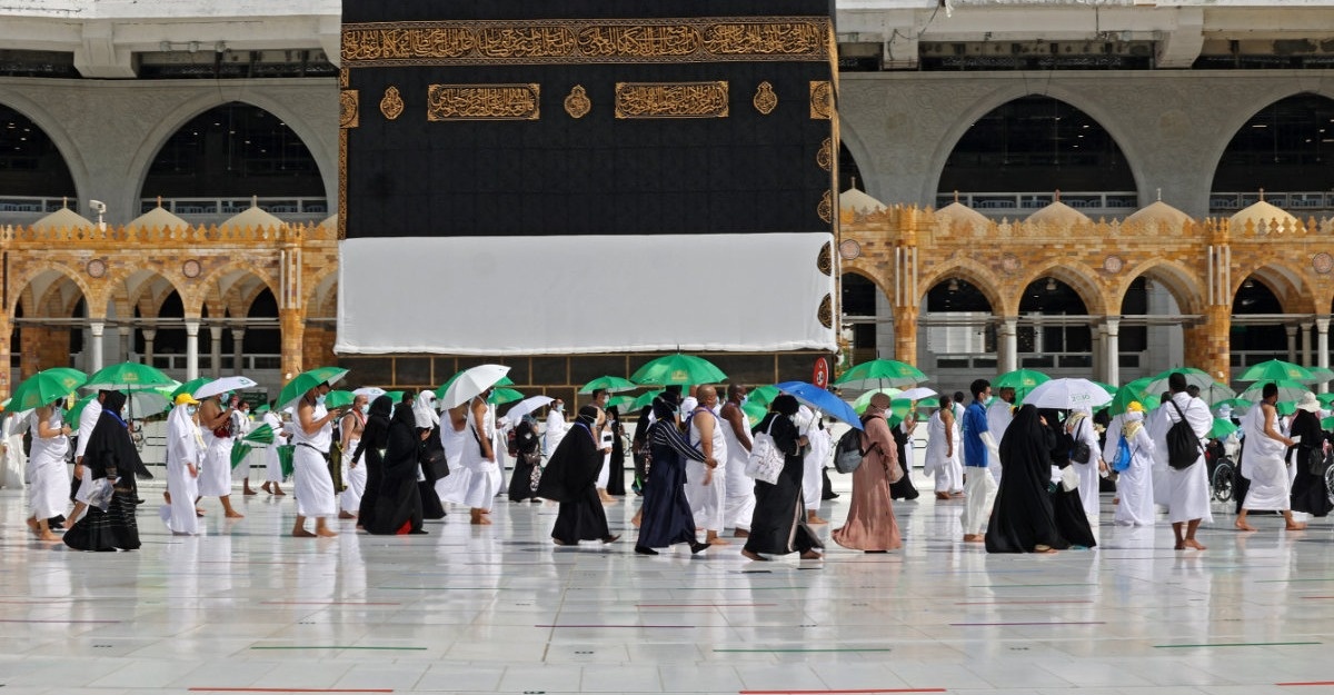 lantai masjidil haram sejuk