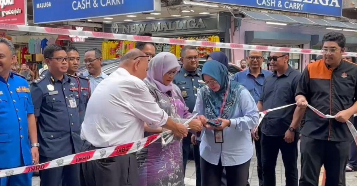 jalan masjid india dibuka
