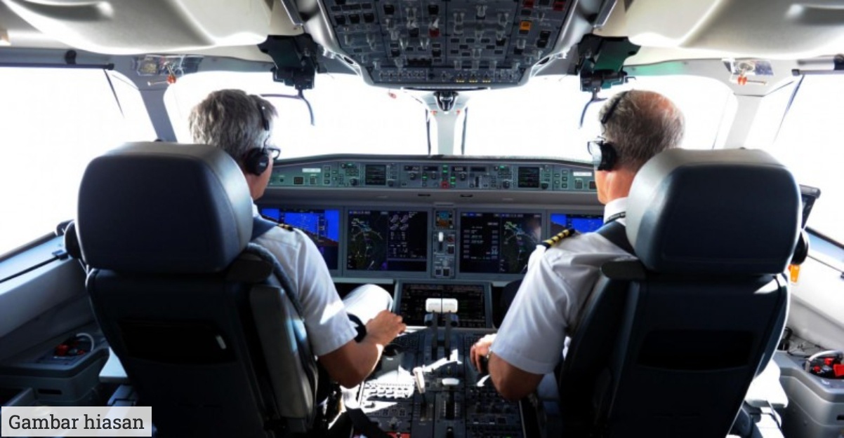 Pilot tidak makan makanan sama