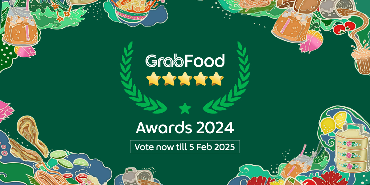 Meraikan Pilihan Utama Rakyat Malaysia: 'GrabFood 5-Star Awards' Kembali!
