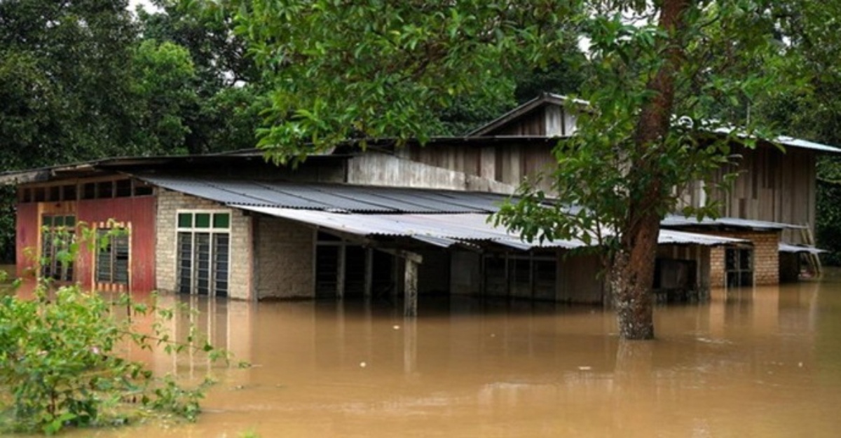 gelombang banjir johor