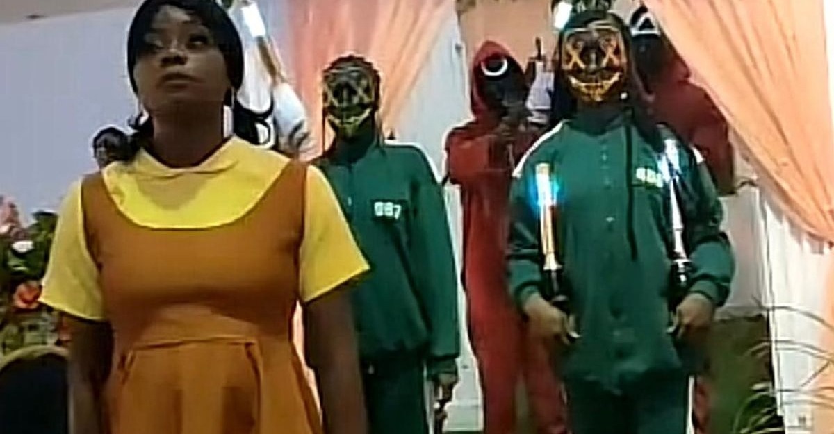 Majlis kahwin Squid Game