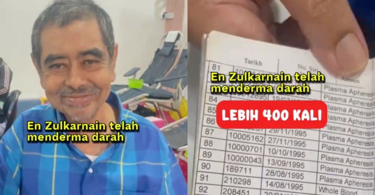 Jadi Penderma Sejak 1988