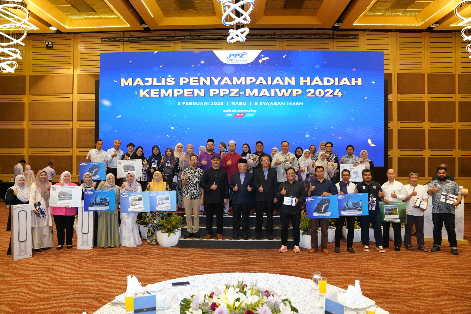 Lebih 1,500 Pemenang Terpilih, Ini Bukti Bayar Zakat Ketika Kempen PPZ-MAIWP Sangat Berbaloi