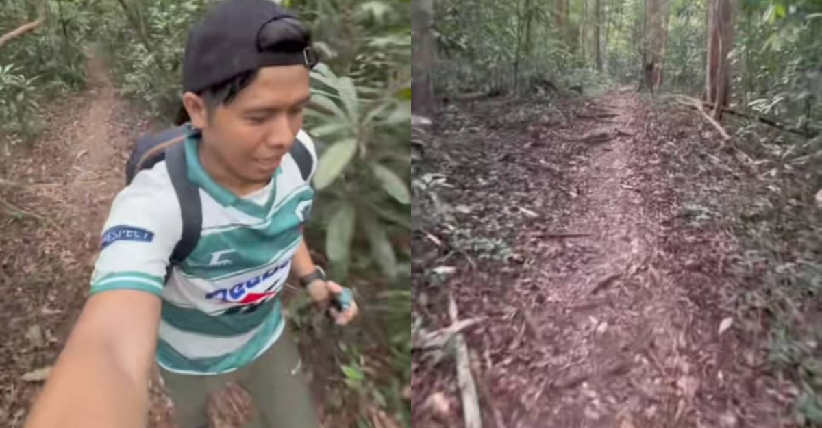 Video hiking suara nenek
