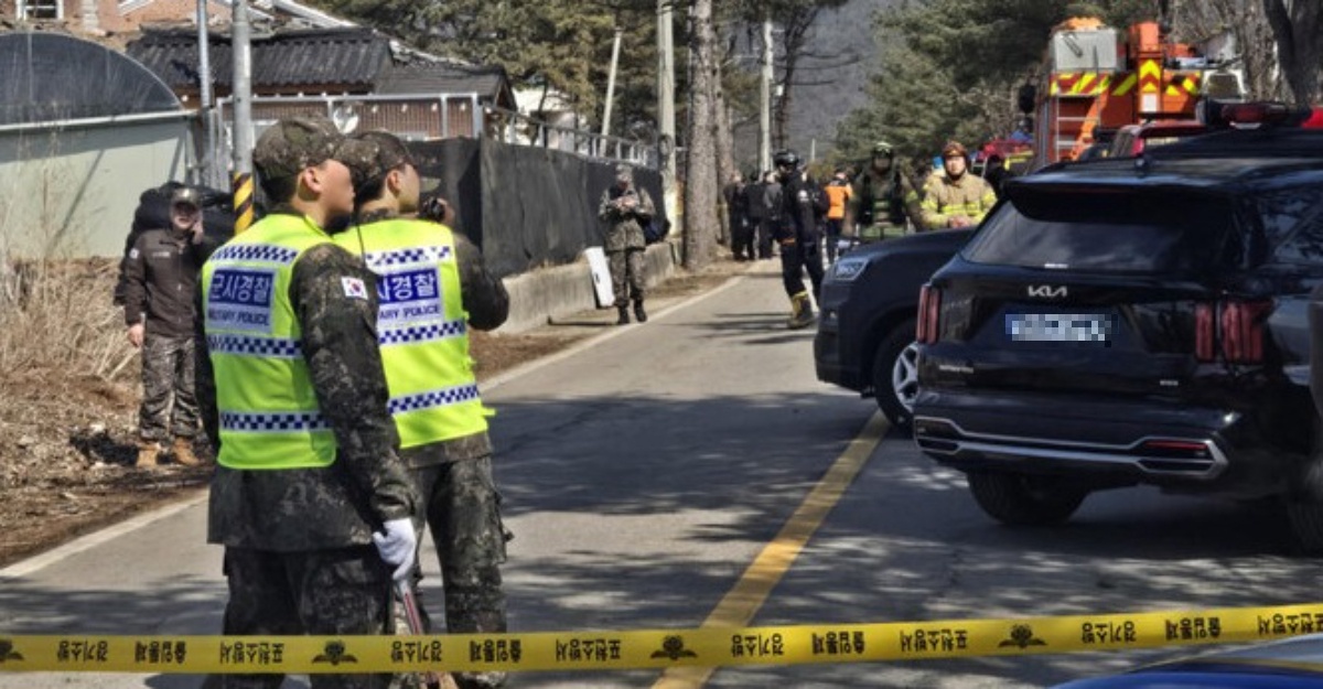 Pesawat Tentera Korea tercicir Bom