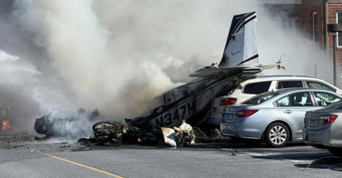 pesawat terhempas di kawasan