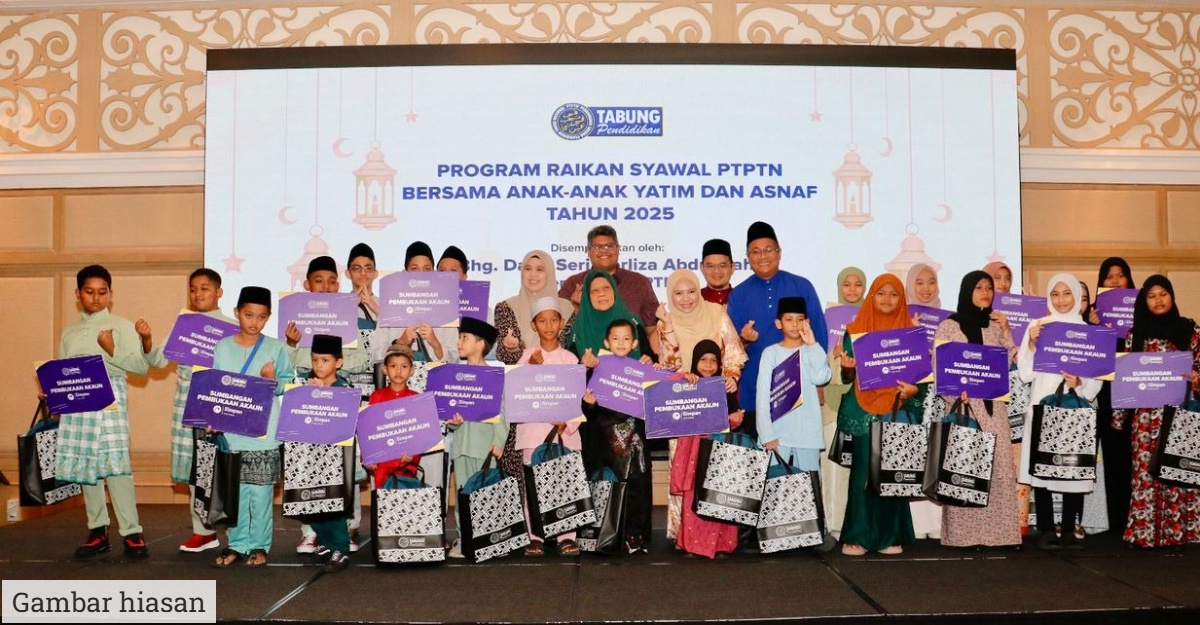 Kebersamaan Dalam Keberkatan: PTPTN Raikan Anak Yatim Dan Asnaf