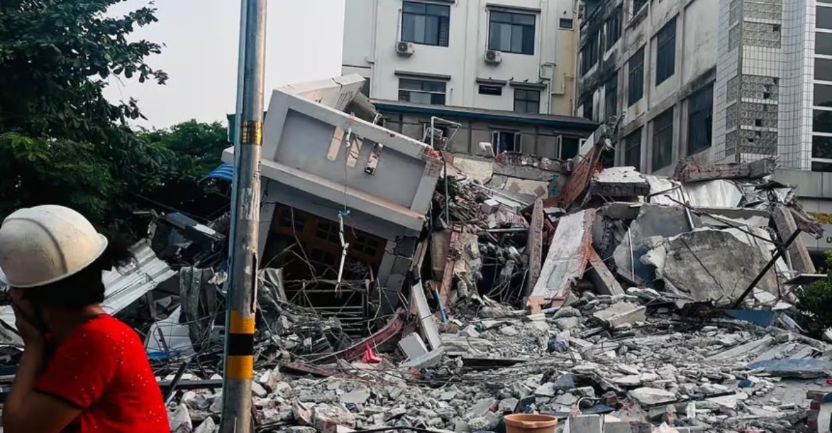 Angka Korban Gempa bumi myanmar