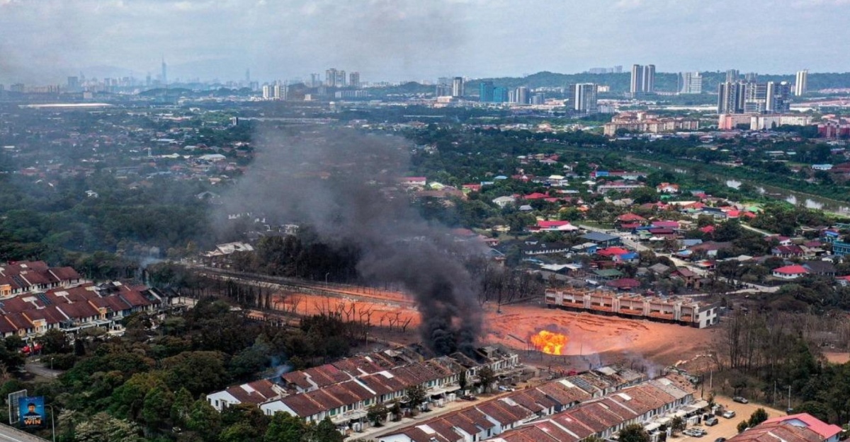 Kebakaran Saluran Gas