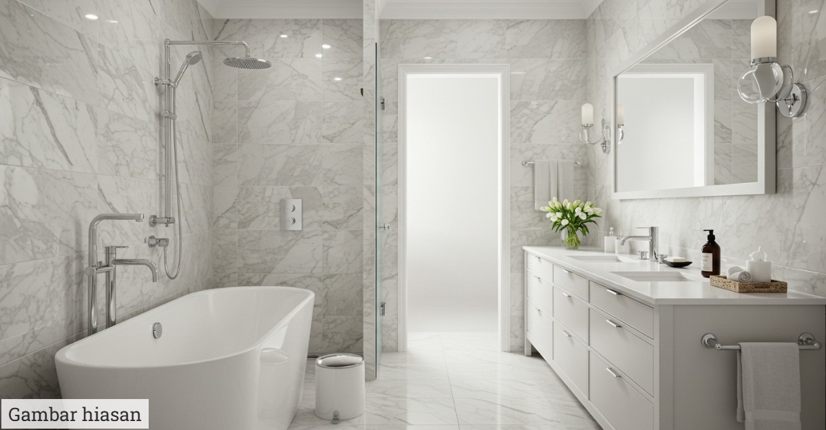 Bilik Mandi Bersinar, Tandas Bebas Bau – 9 Langkah Mudah