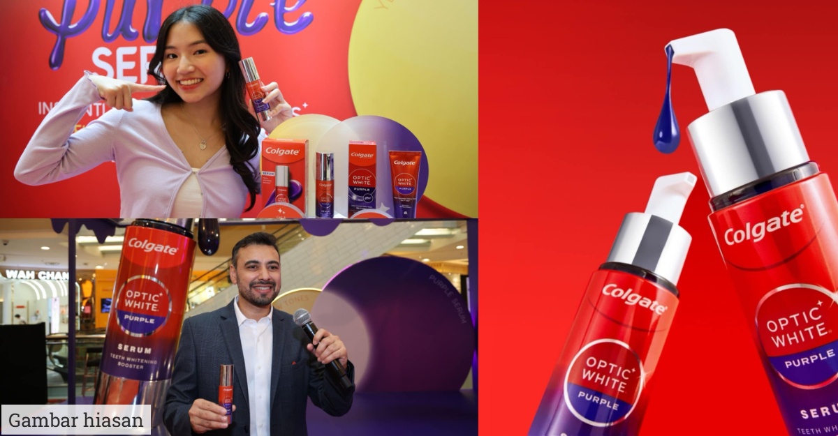 Colgate Menyerlahkan Kecantikan Oral dengan Pelancaran Colgate Optic White Purple Serum yang Pertama