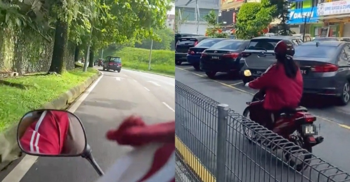aunty hantar ke MRT
