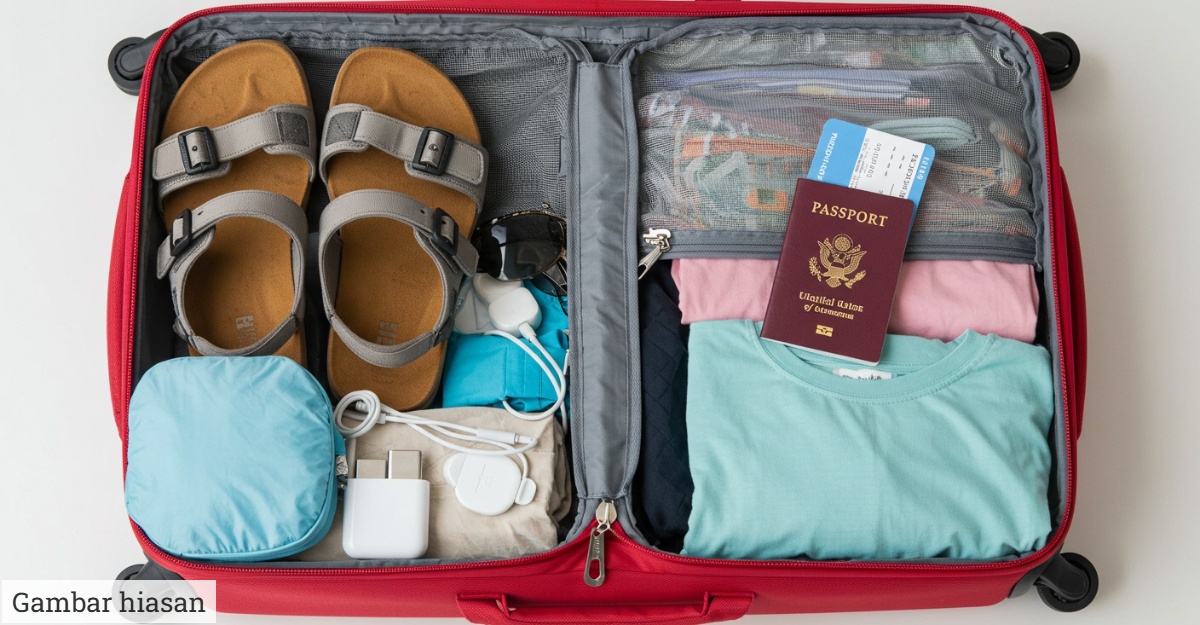 Jimat Ruang: Teknik Pack Barang Untuk Luggage 7kg