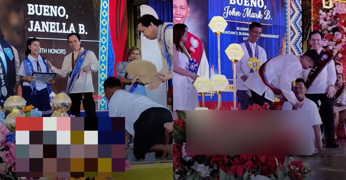bapa majlis graduasi anak