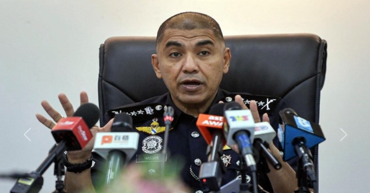 polis tahan datuk tan sri ponzi