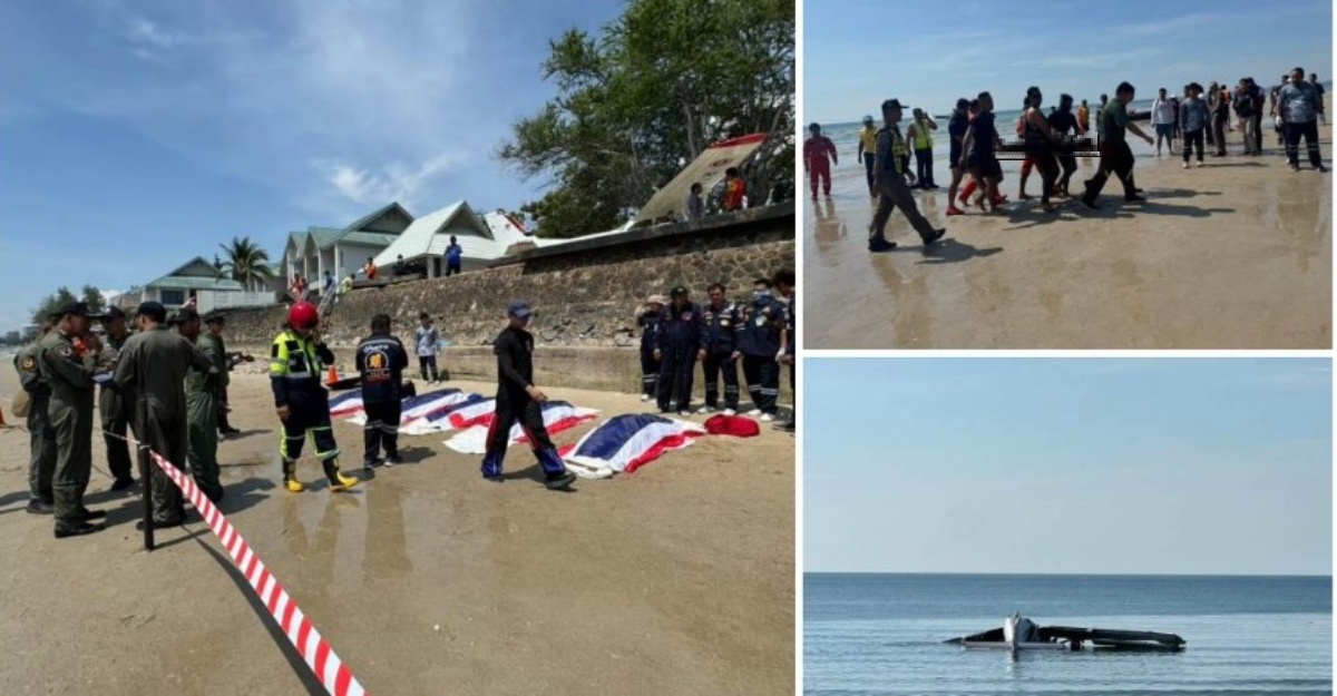 polis thailand maut pesawat