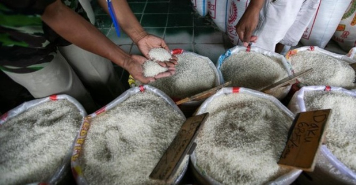 stok beras indonesia