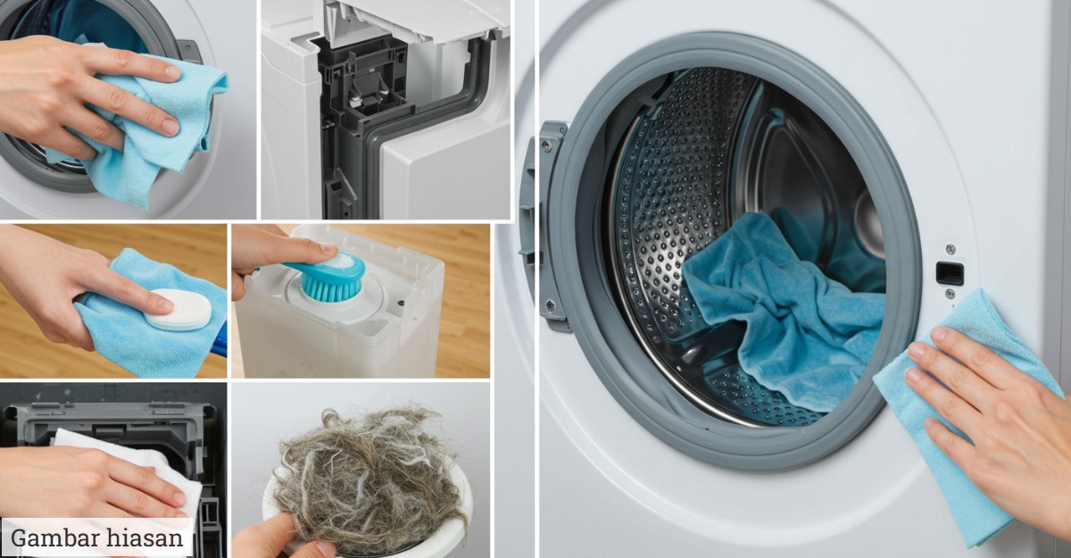 Cuci Mesin Basuh Sendiri? Ini 6 Tip Jimat dan Berkesan