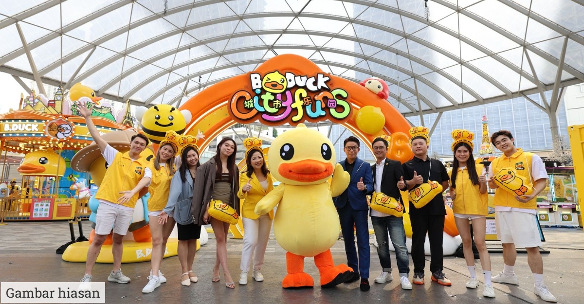 Watak Ikonik Asia, B.Duck, Melangkah Ke Pavilion Bukit Jalil Sempena Pelancaran Taman Tema Pertama Di Asia Tenggara!