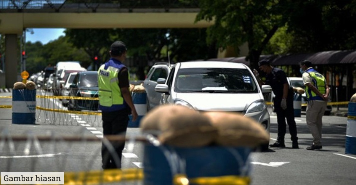 Raptai ASEAN jalan ditutup