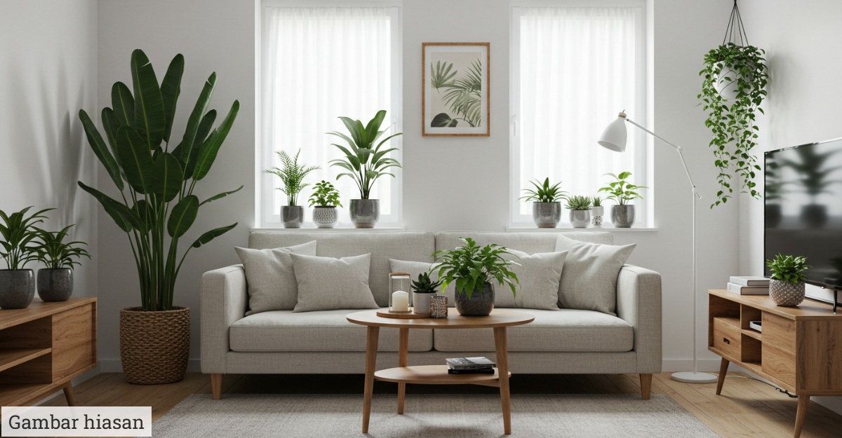 Tip Menghias Pokok "Indoor" Agar Rumah Nampak Elegan