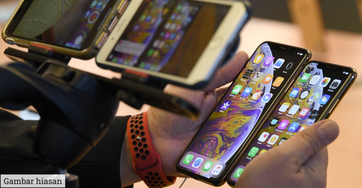 telefon korea utara ditapis