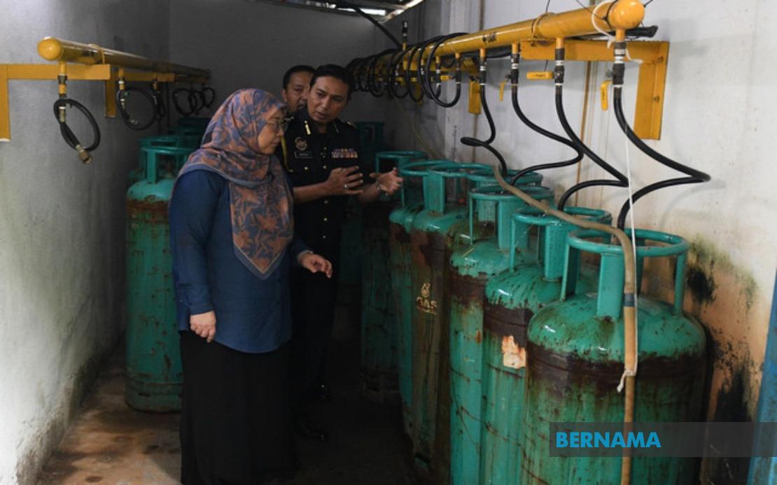 gas subsidi ungu