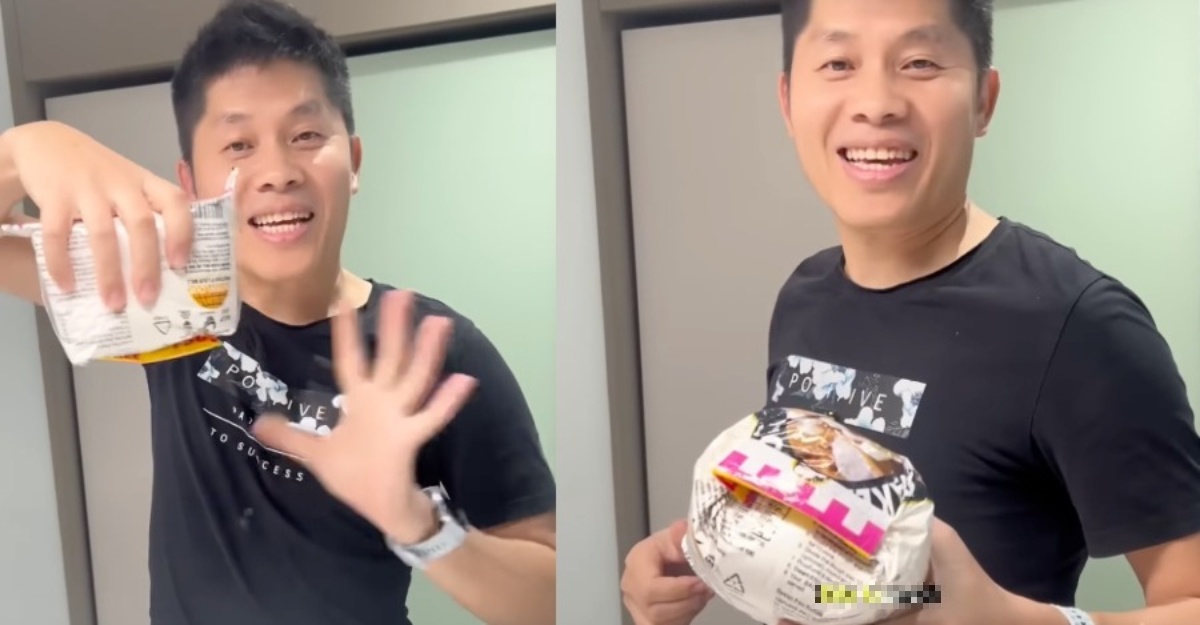 cara lipat plastik tepung