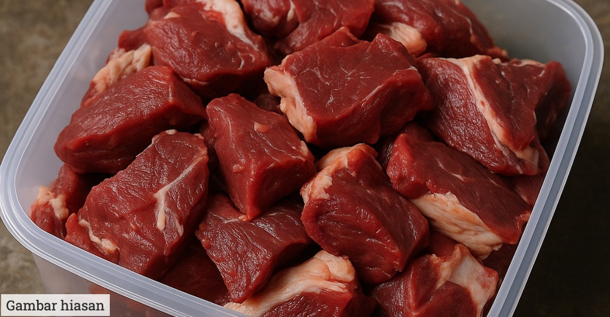 tip simpan daging korban