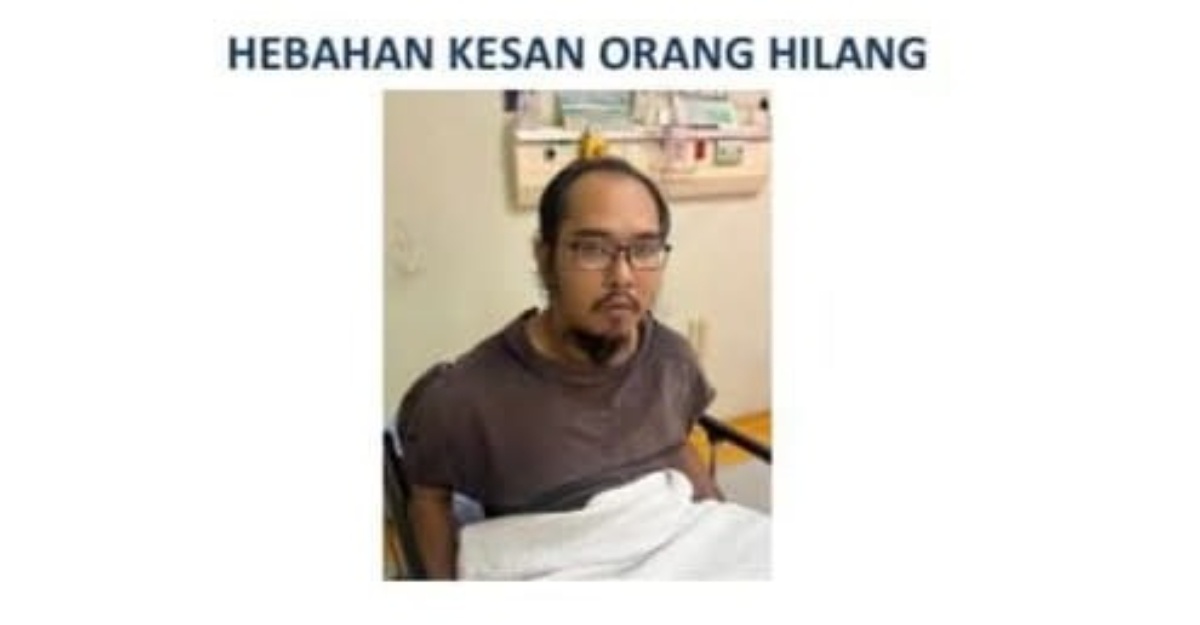 polis Lelaki OKU Hilang