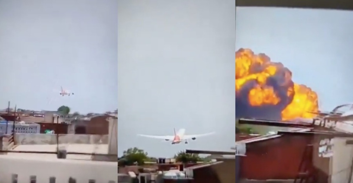 pesawat air india terhempas