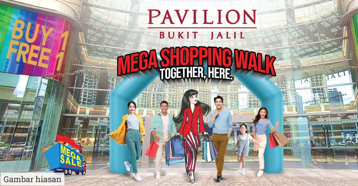 Mega Sale Carnival 2025 Pavilion Bukit Jalil Tawar Ganjaran RM250,000 & Hadiah Kereta Baharu