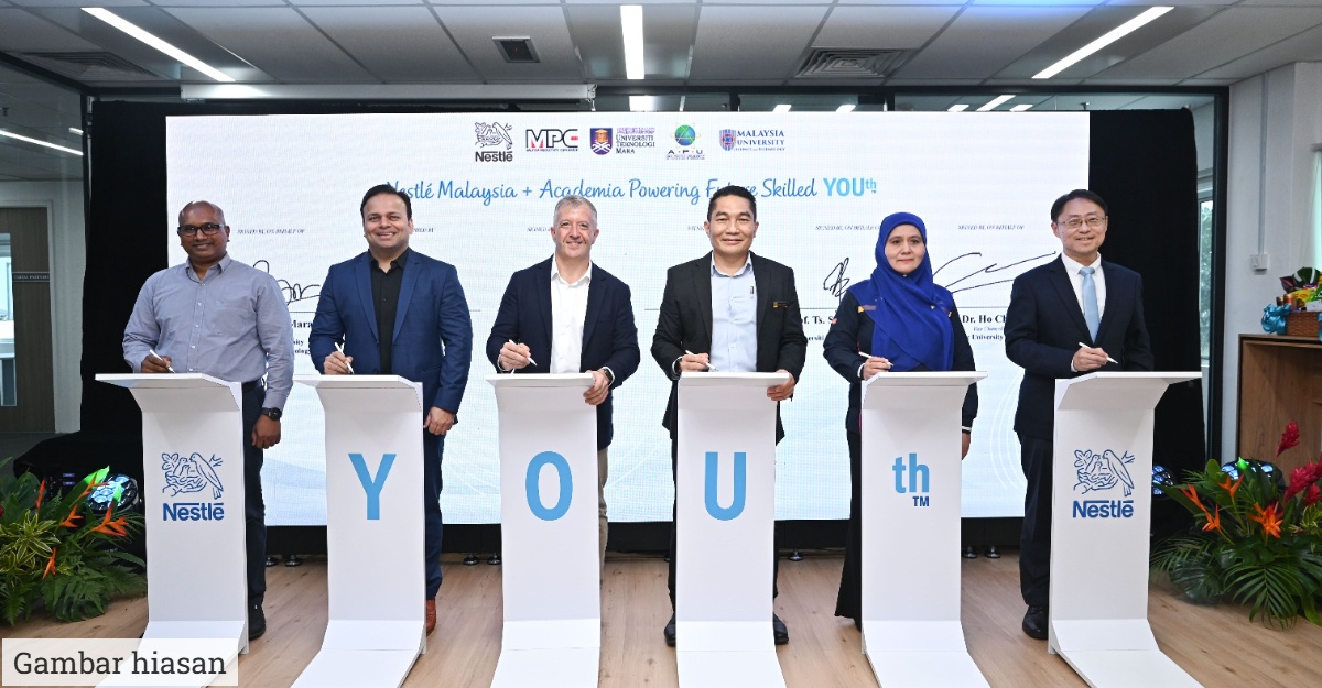 Nestlé Malaysia Ganding Bahu dengan UiTM, APU & MUST : Tingkatkan Kemahiran Digital dan Kebolehpasaran Graduan Muda