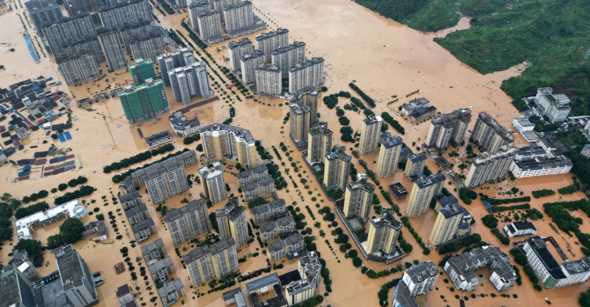 banjir barat daya china