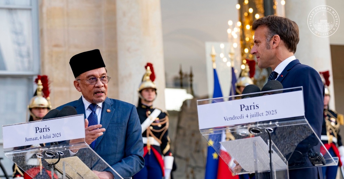 Malaysia Perancis gencatan senjata