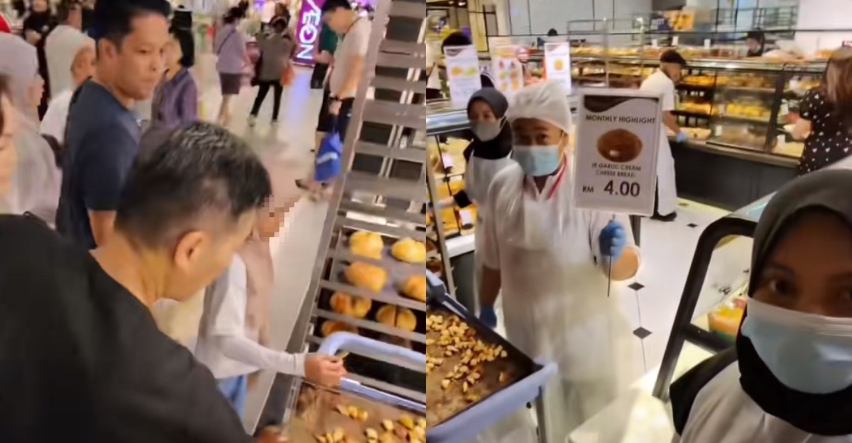 lelaki promosi roti pasaraya