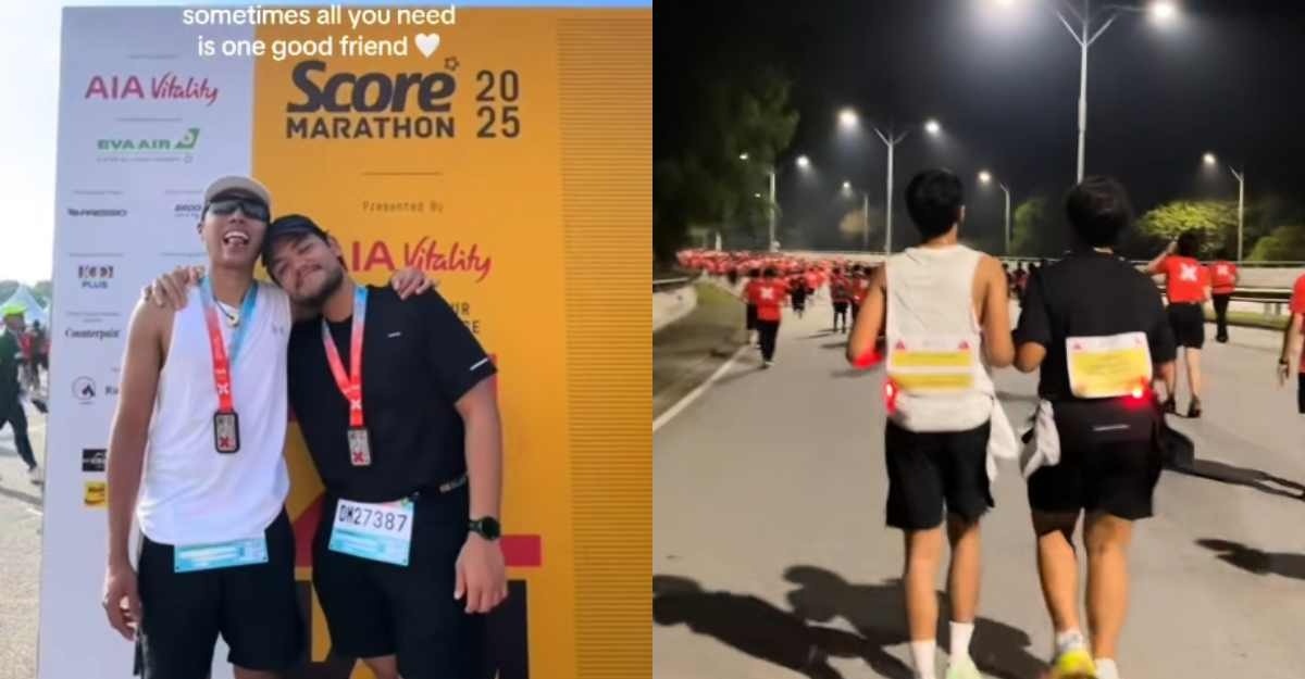 lelaki OKU Penglihatan larian