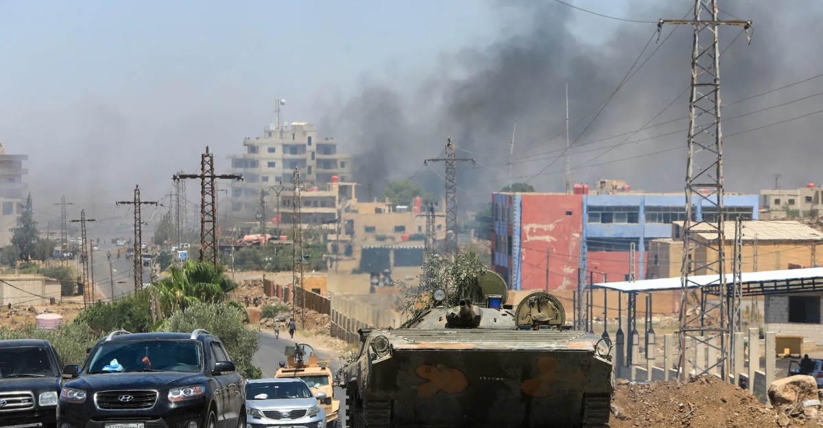 Israel serangan pejabat tentera syria