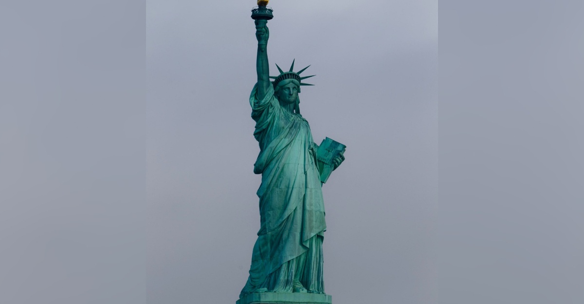 presiden colombia patung liberty