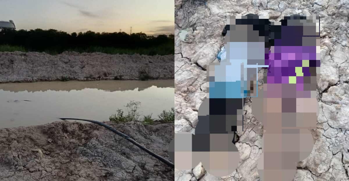 Kanak-Kanak Lemas jatuh parit