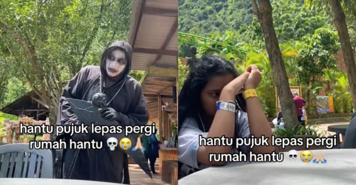 hantu pujuk gadis menangis
