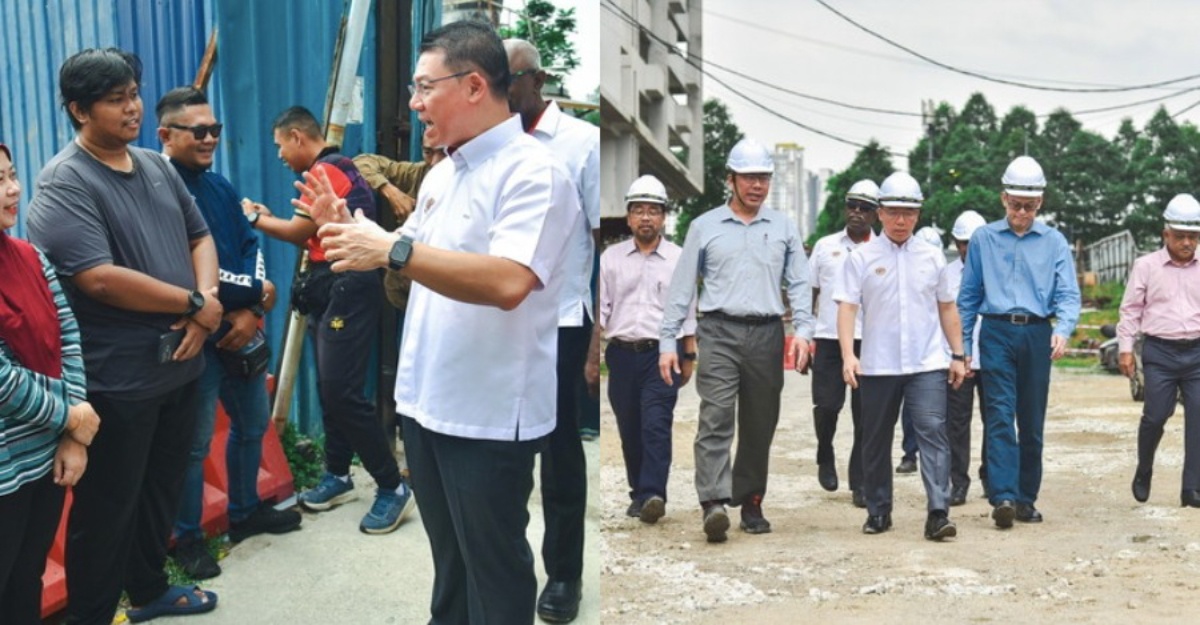 kerja pemulihan residensi gombak