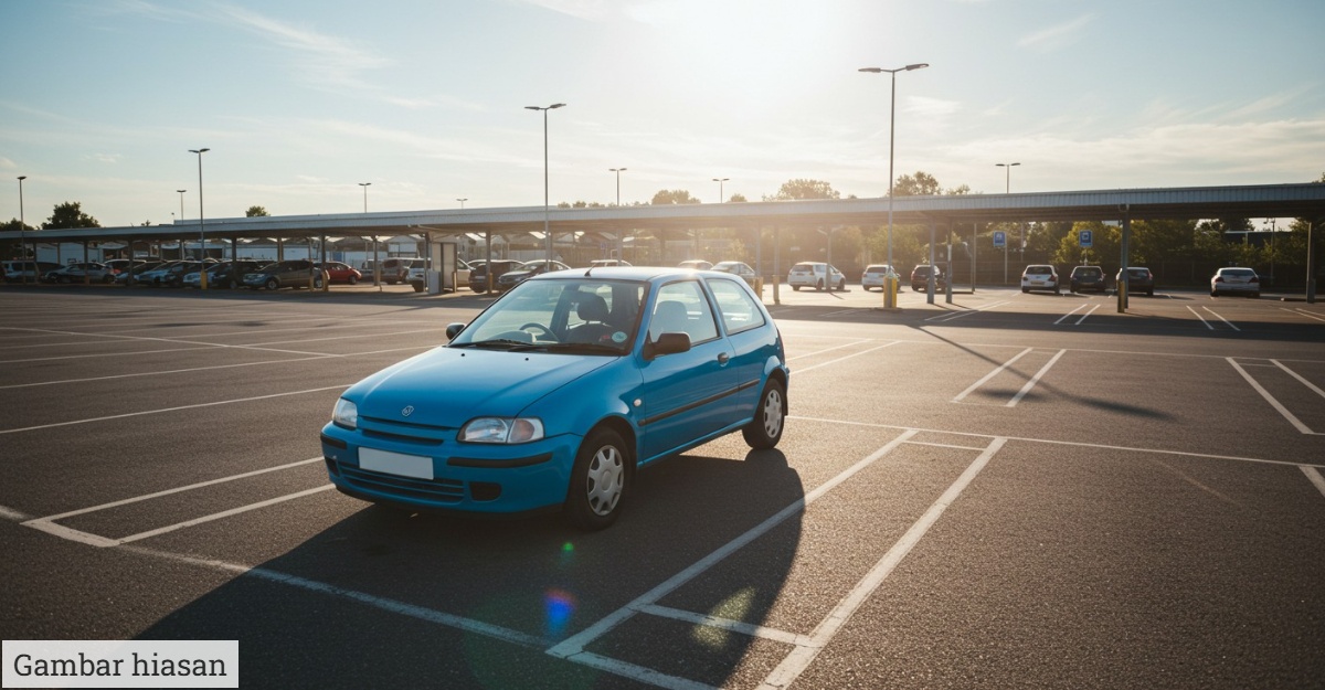 Cara Kurangkan Bahang Kereta Bila Parking di Tengah Panas