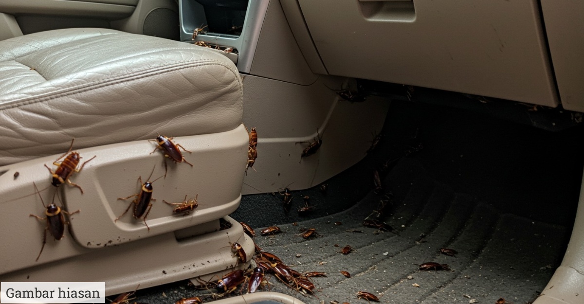 Rare Tapi Menjadi! Ini 7 Cara Halau Lipas Dalam Kereta