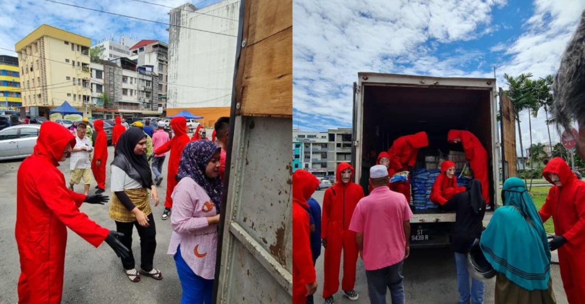 pasukan baju merah misteri