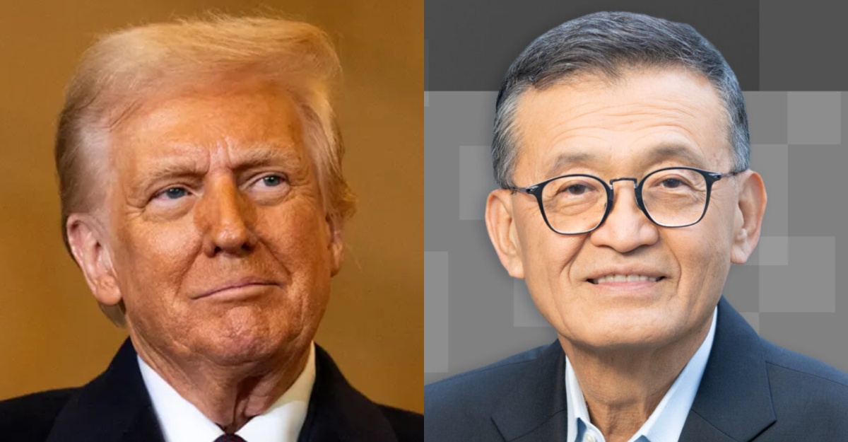 Presiden Trump Intel CEO