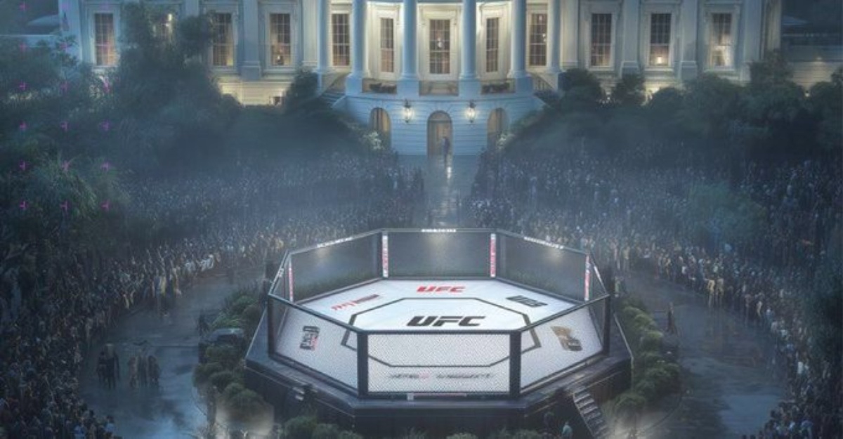 pertarungan Ufc di rumah putih