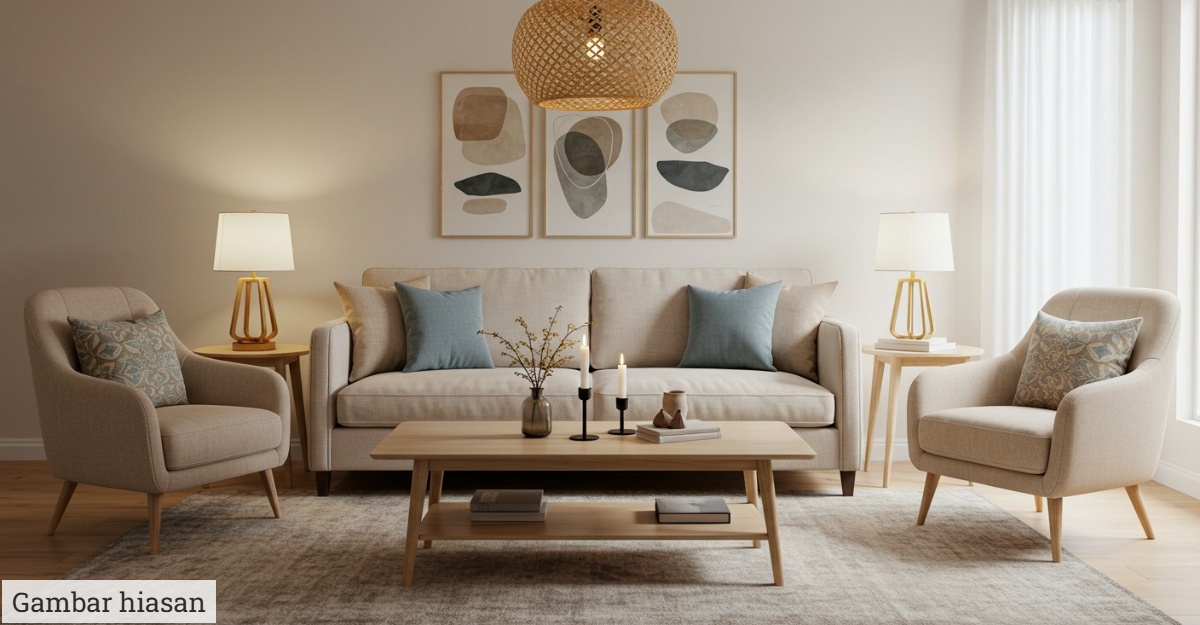 Rahsia Deco Rumah Nampak Classy dengan "Rules of Three"